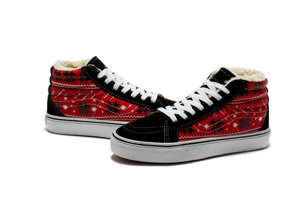 Vans High Top Shoes Women--005